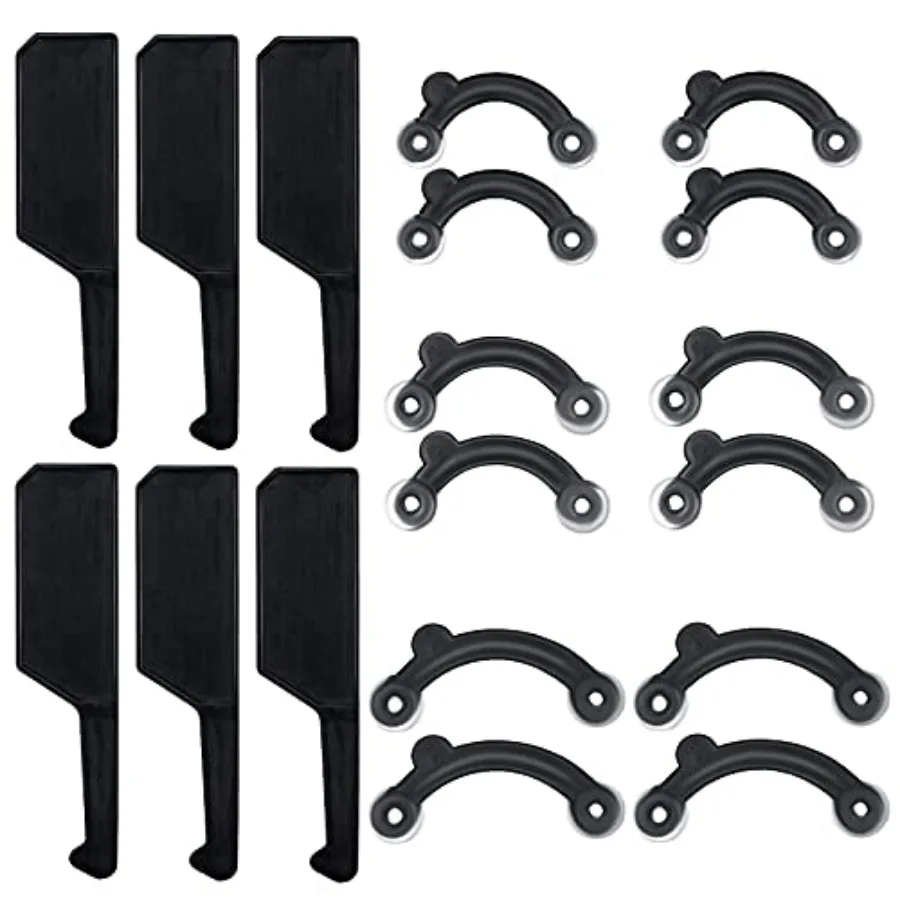 

6 Pairs No Up Saping Cl auty Tool No Sr Inrts No Pain Inse No Sr Tool Straigening auty Kit Women Men Black
