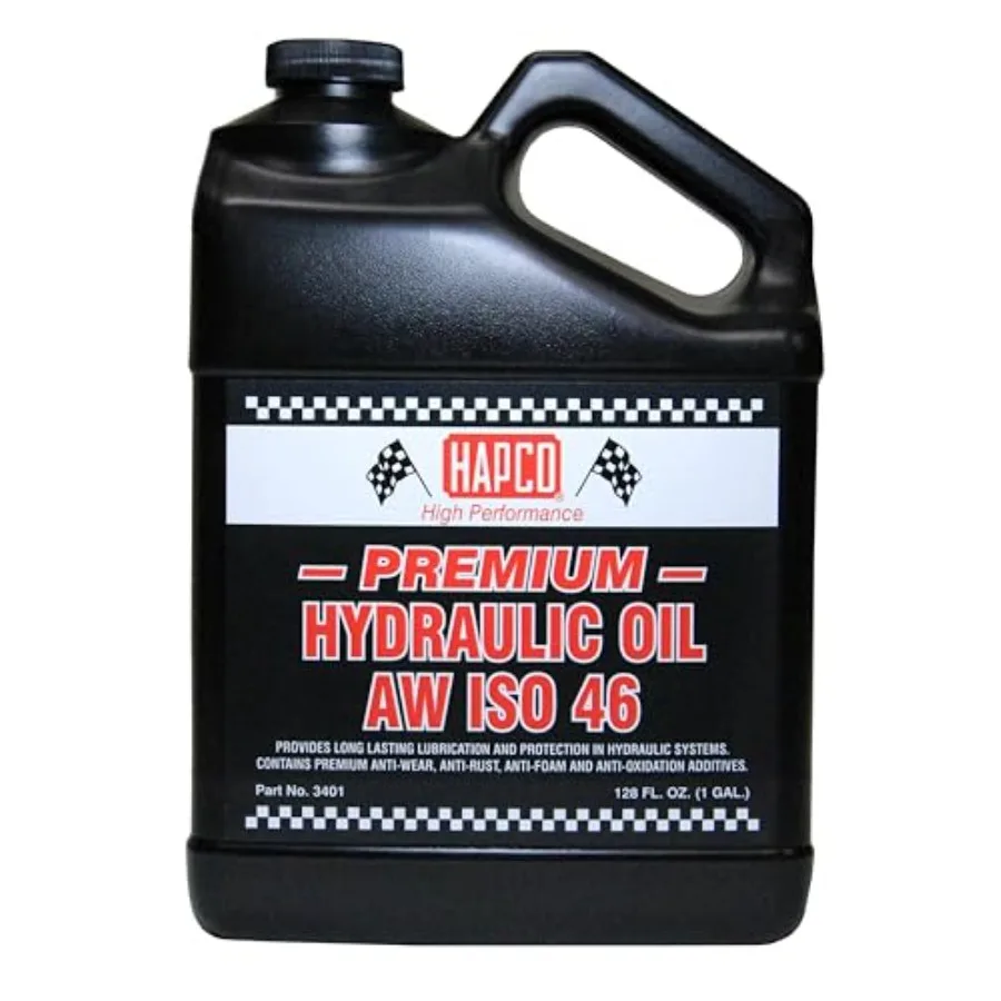 

Premium Hydraulic Oil AW ISO 46 Anti-Wear Anti-Rust Anti-Foam and Anti-Oxidation 1 Gallon Made in USA