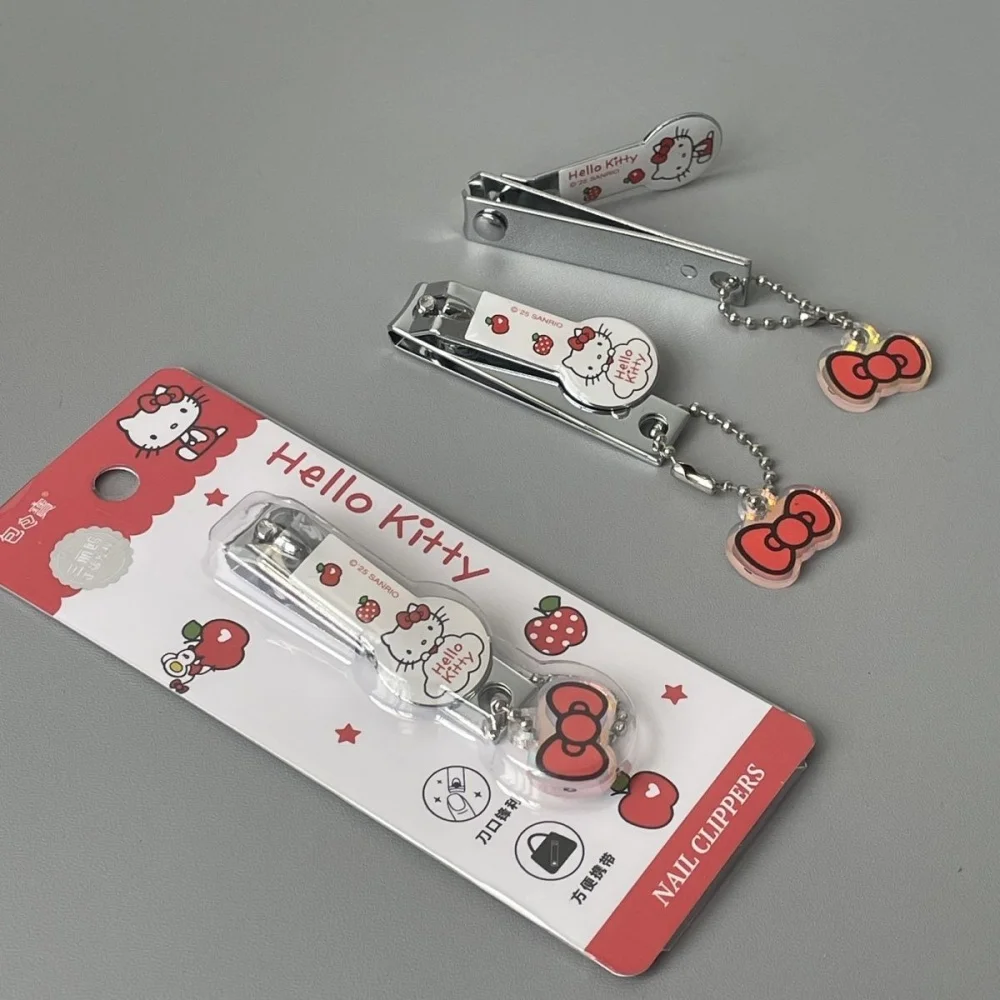 1/2 Stück Kuromi Cinnamoroll Hello Kitty Nagelknipser Niedliche Cartoon-Kuromi-Nagelzange mit flachem Mund für Kinder ﻿ – Detail 18