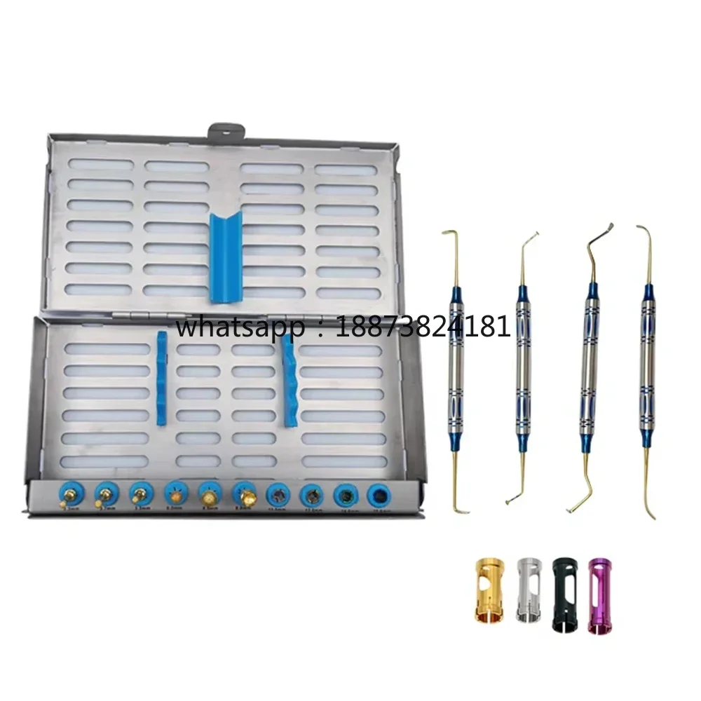Dental Sinus Lift Kit - Professional Elevator Drill with Stopper Periosteal Separator Surgical Tool fast shipping