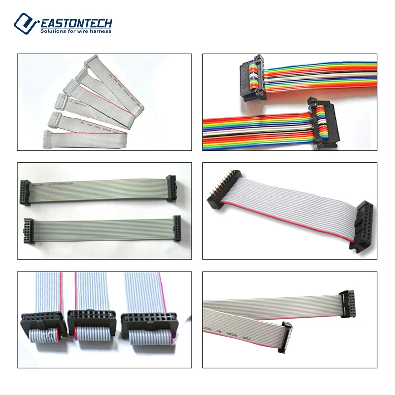 EW-5170 Semi-Automatic Flat Ribbon Cable Crimping Machine 40-Pin Connector Press Cable Manufacturing Equipment