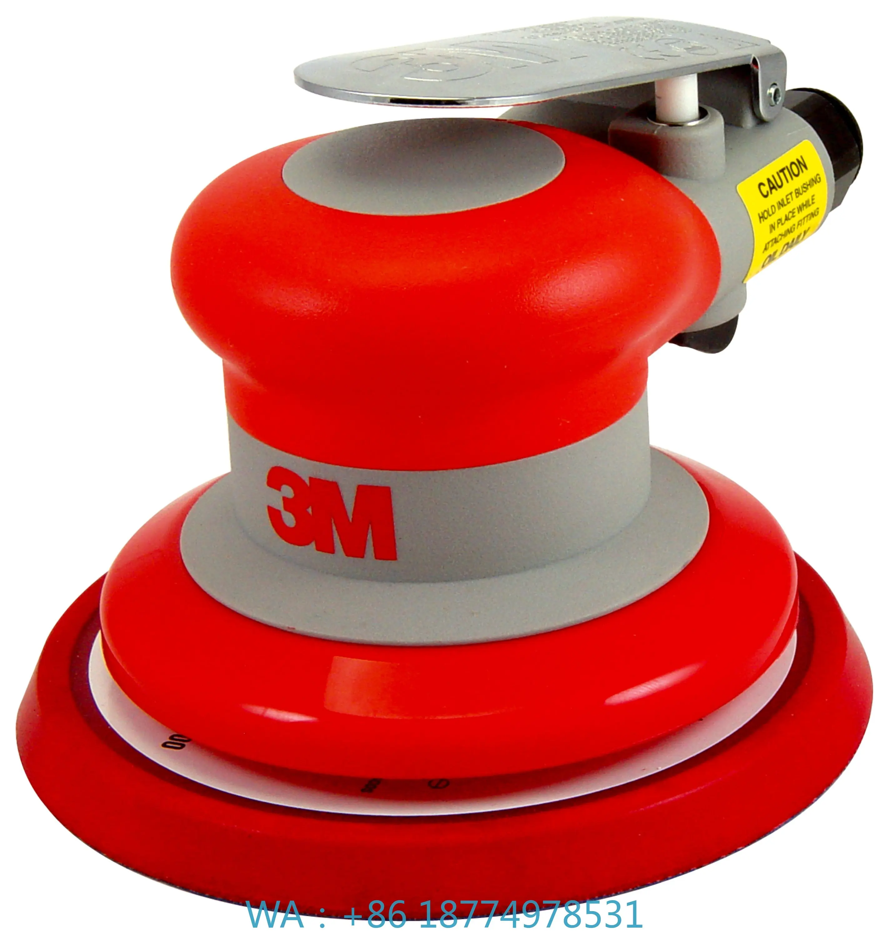 Sander 28337, 6 In, 3/8 in Orbit 3M Elite Central-Vacuum-Ready/Non Vacuum Random Orbital