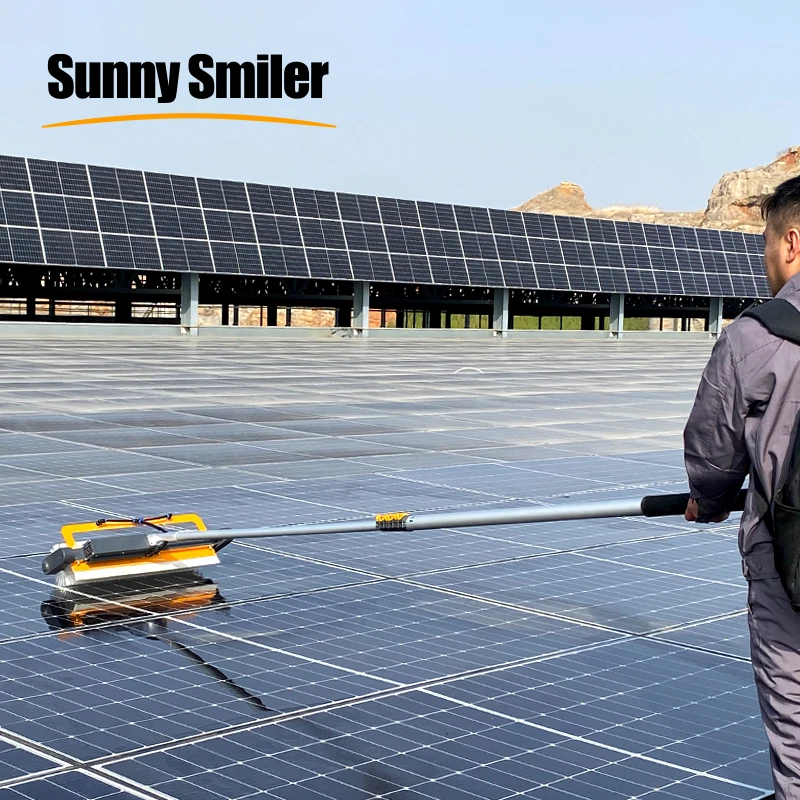 

Best Solar Panel Cleaning Supplier PV Cleaning Brush Solar Panel Cleaning Rotating Brush Supplier