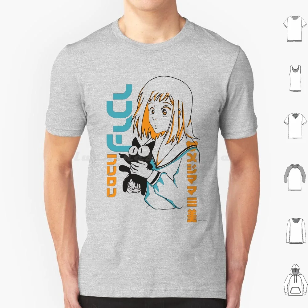 Flcl Mamimi And Ta-Kun T Shirt Cotton Men Women Diy Print Flcl Mamimi Takkun Ta Kun Anime Manga Fooly Cooly Fooley Cooley