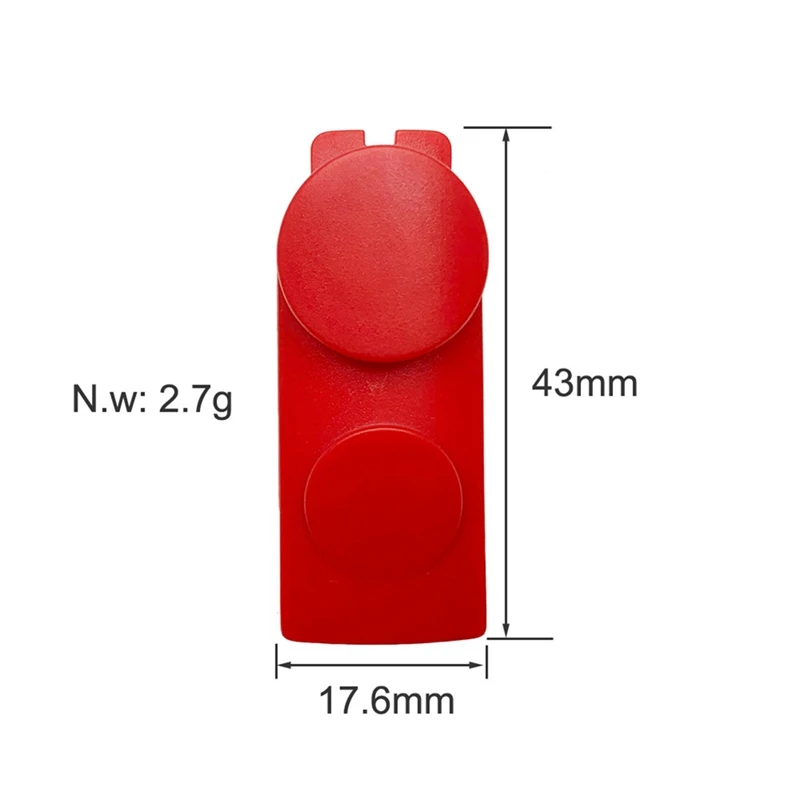 1 Stück Clip Latch Tab Button Feder stab Werkzeugsc halter Knopf für Dyson V6 V7 V8 V10 V11 V12 V15 Staubsauger Ersatzteile