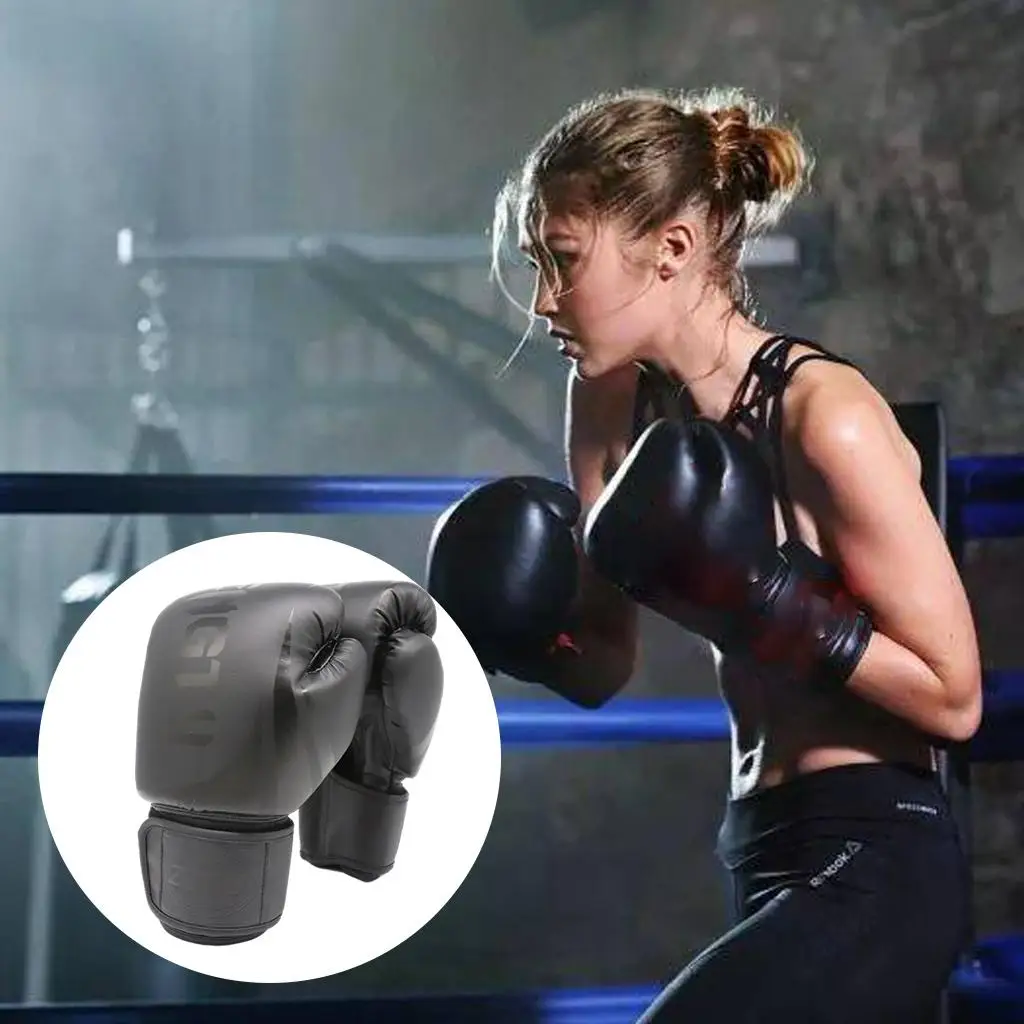 

Boxing Gloves Thai caseing Thai Kick Boxing Leather Sparring Heavy Bag Workout MMA Gloves unisex adult