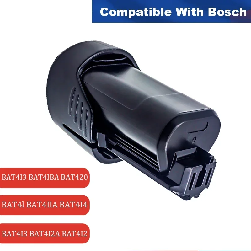 3.0Ah Rechargeable Battery for Bosch 10.8V 12V Tool Battery Compatible with Bosch 12V Drill BAT411 BAT412A BAT413A Power Tools