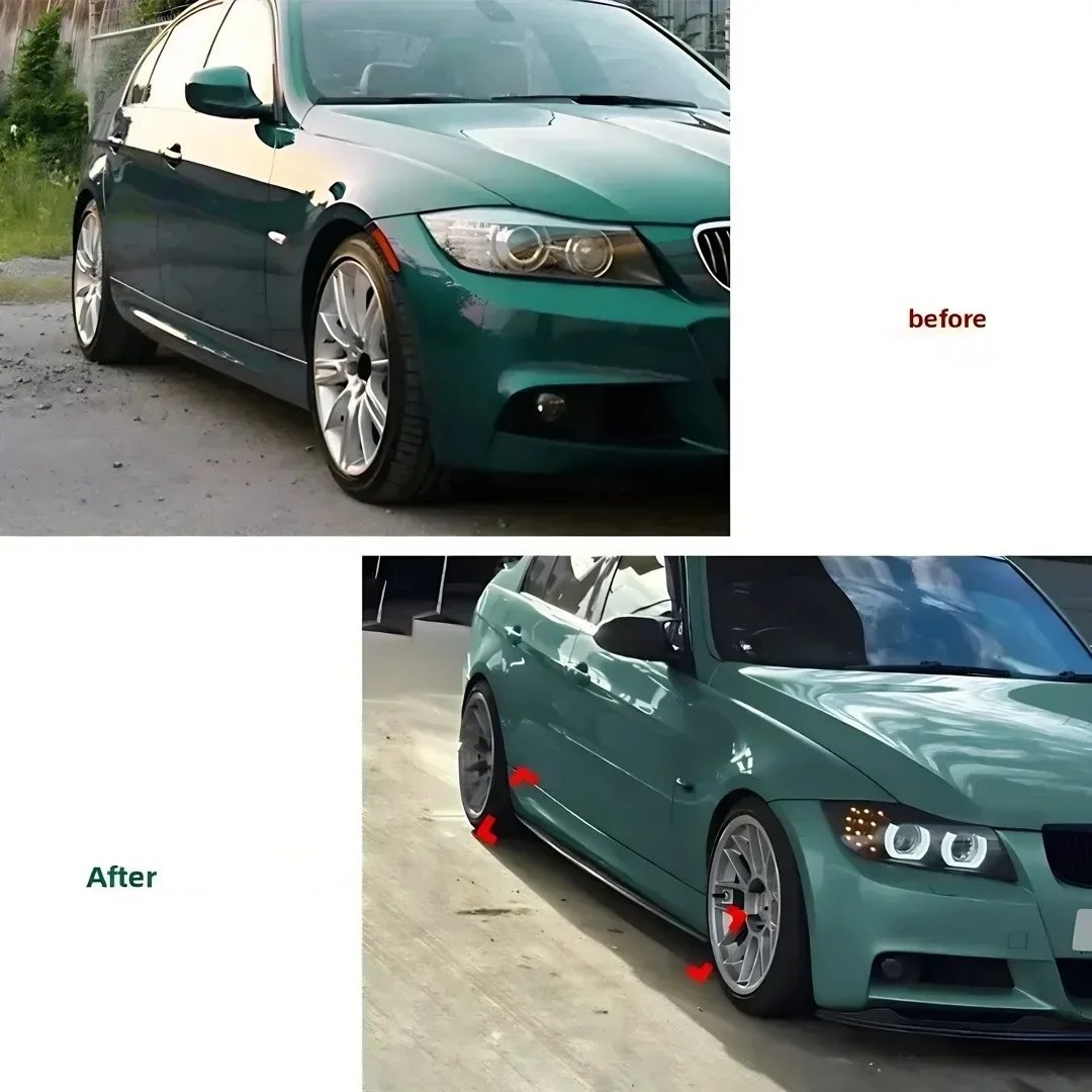 Splitters Diffuser Bumper Spoiler Side Skirt For BMW 3 Series E90 E92 E93 M3 4-Door 330i 320i 335i 318i 2005-2012 Exterior Parts - view 3