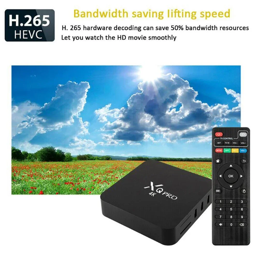 New Smart TV BOX 4K HD Android 1GB Smart TV Box 8GB ROM 3D Youtube Media Player Home Theater TV Set-top Box The Global Version