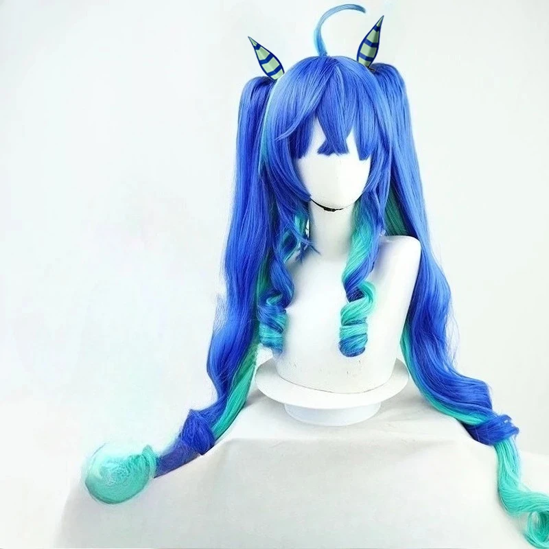 IN STOCK Uma Musume Twin Turbo Cosplay Wig Tail Ear Anime Game Pretty Derbyy Wigs Synthetichair Heat Resistant Fiber Wig+wig Cap