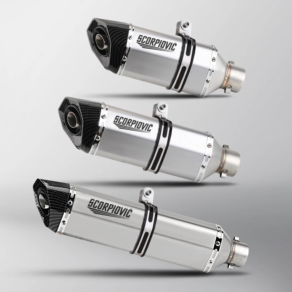 

Moto universale for 51MM 470mm tubo silenziatore Moto DB Killer per pcx nmax aerox z400 z250 z650 cbr150r cbr250rr r15v3