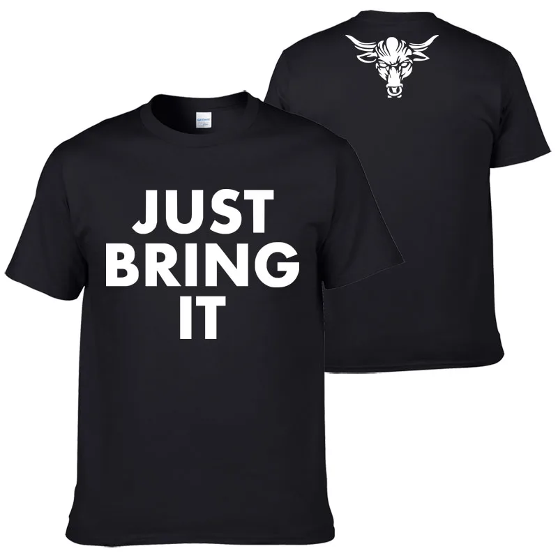

2025 Rock Johnson Short Sleeve T-shirt Men's Pure Cotton Half Sleeve Vest GYM Gym Base Shirt Simple Round Neck Short Sleeve