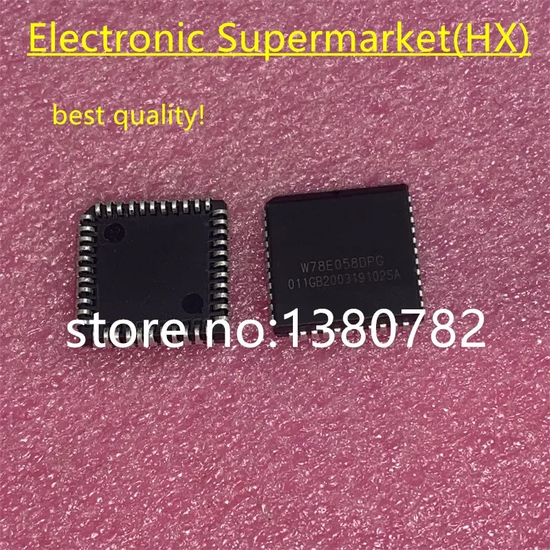 

Free shipping 10pcs-50pcs W78E058DPG PLCC-44 IC In stock!
