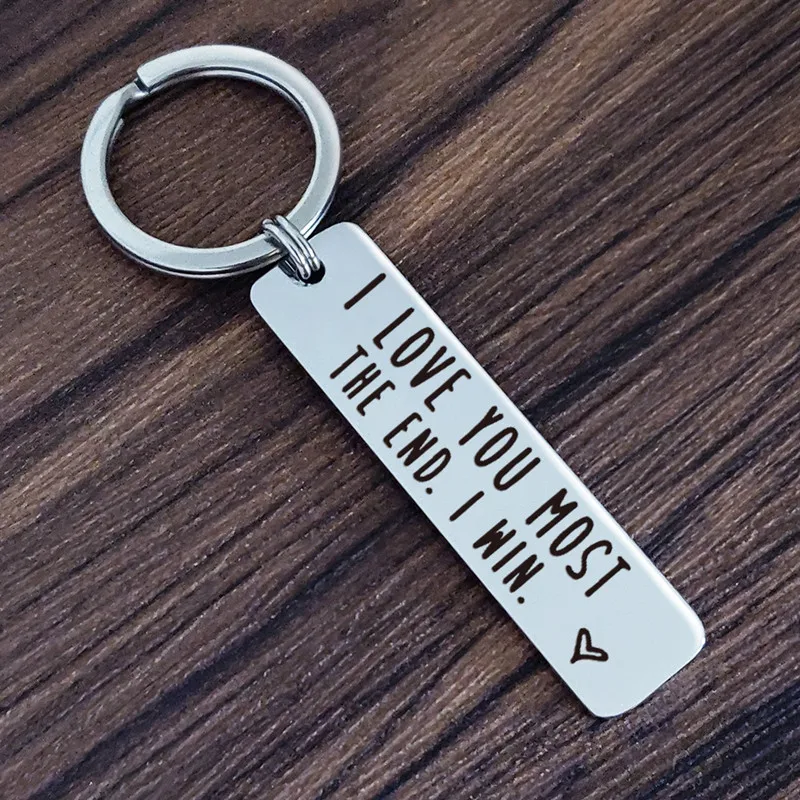 NEW Black Keyring Gifts For Couple Gifts For Boyfriend Girlfriend Cute Keychain Gifts For Men Valentine\'s Day Present