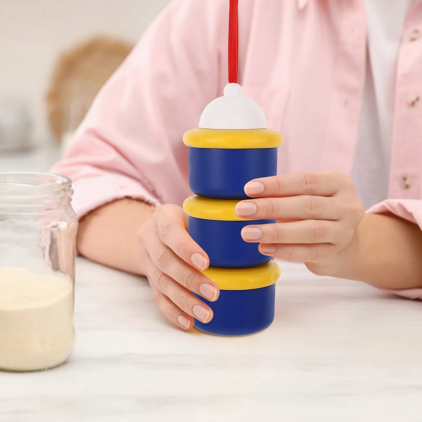 

Набор из 2 контейнеров для хранения детского питания Caterpillar: портативные, штабелируемые, герметичные, для сухого молока и прикорма