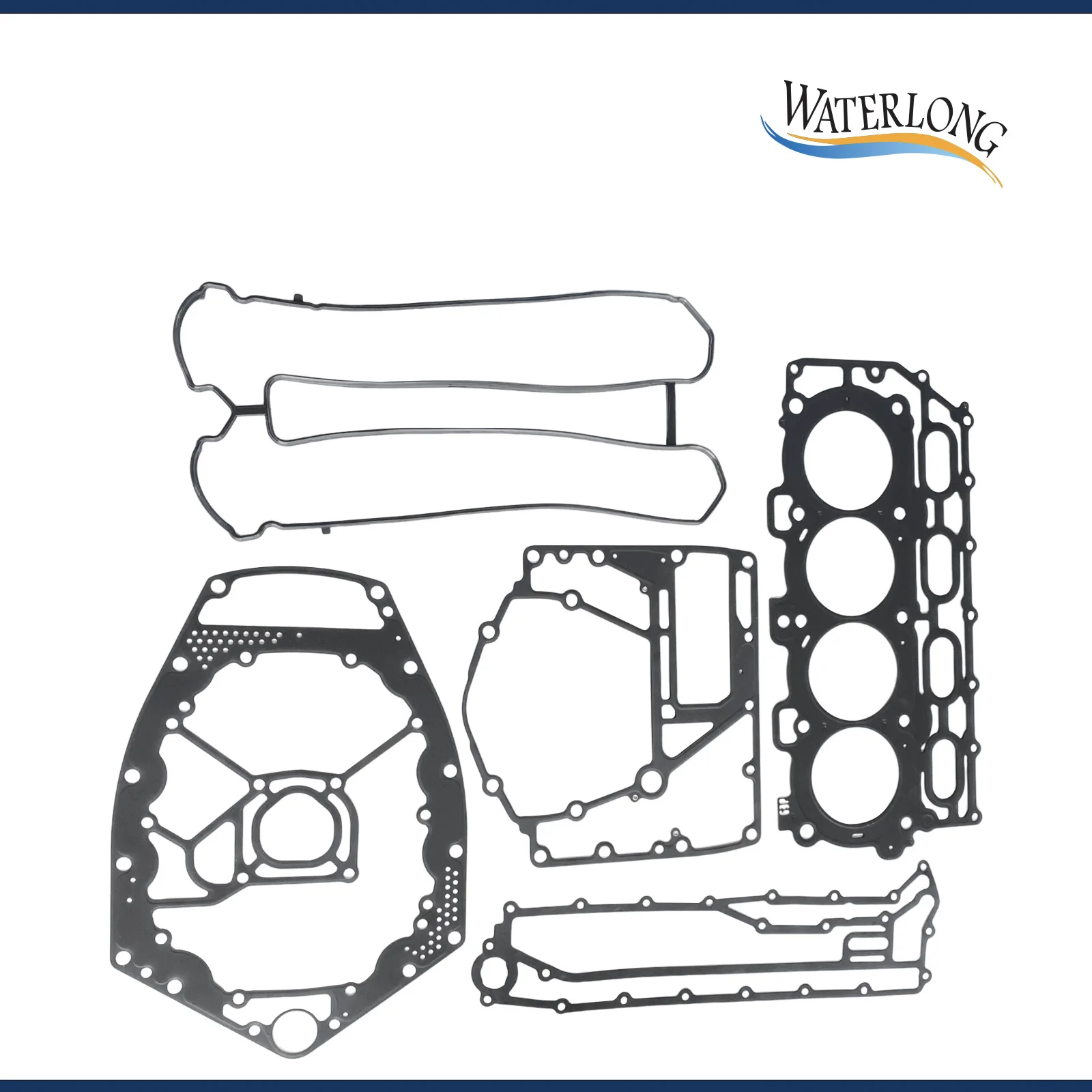 WATERLONG 63P-W0001-04 Power Head Gasket Kit Replaces for Yamaha Outboard 115HP（4 Stroke）