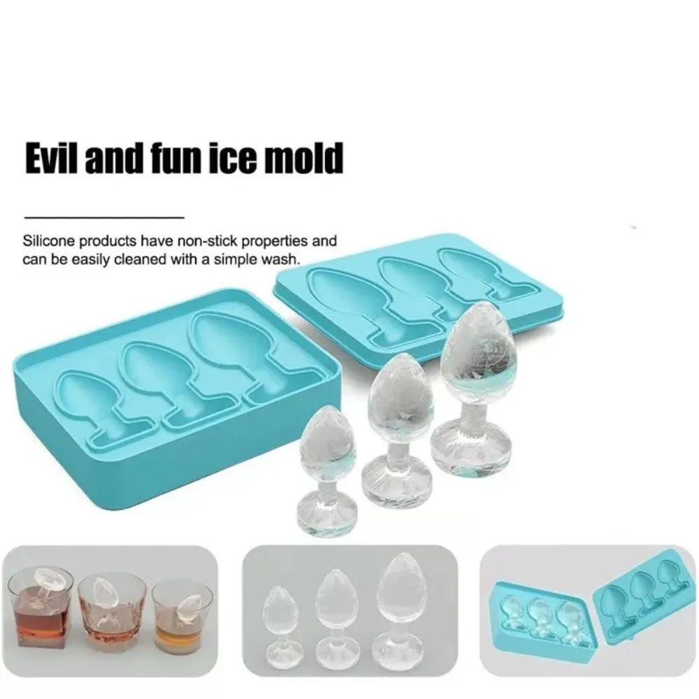 Ice Cube Mold, Ice Cube Tray Mold for Tumbler, Silicone Ice Cube Trays,Cocktails Whiskey Ice Cubes Mold,Silicone ice-Cube Maker image 2