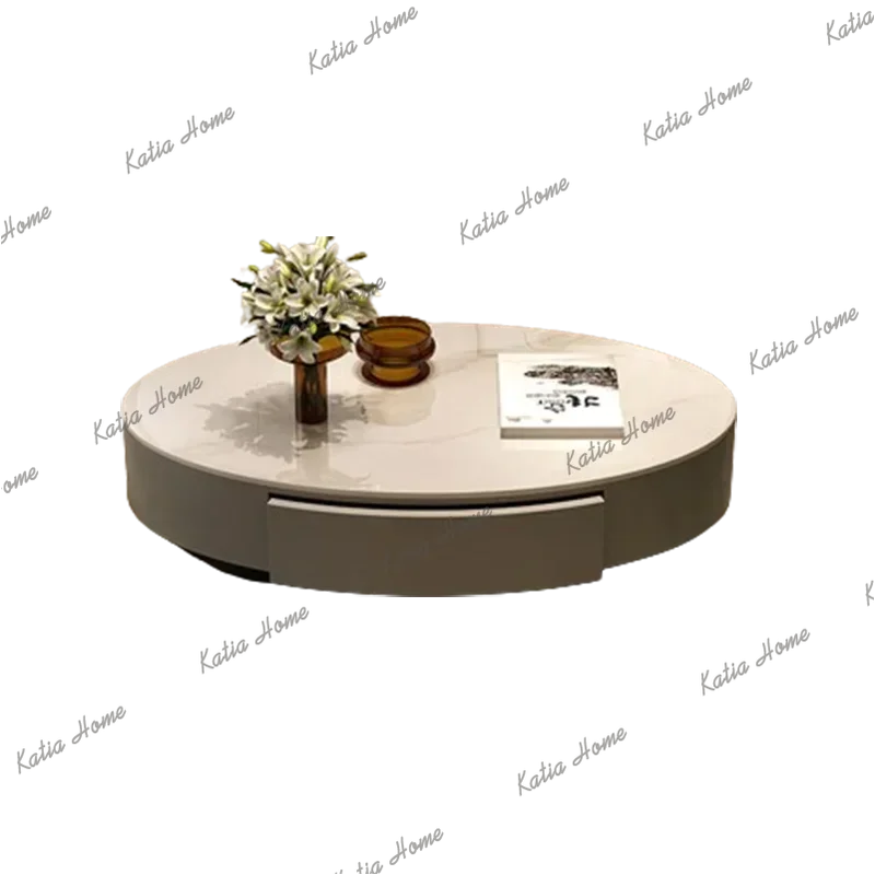 Factory Direct Modern Luxury Coffee Table Oval Room High Nordic Mobile Coffee Table Mesa Lateral Apartamento Stoliki Do Kawy Fur