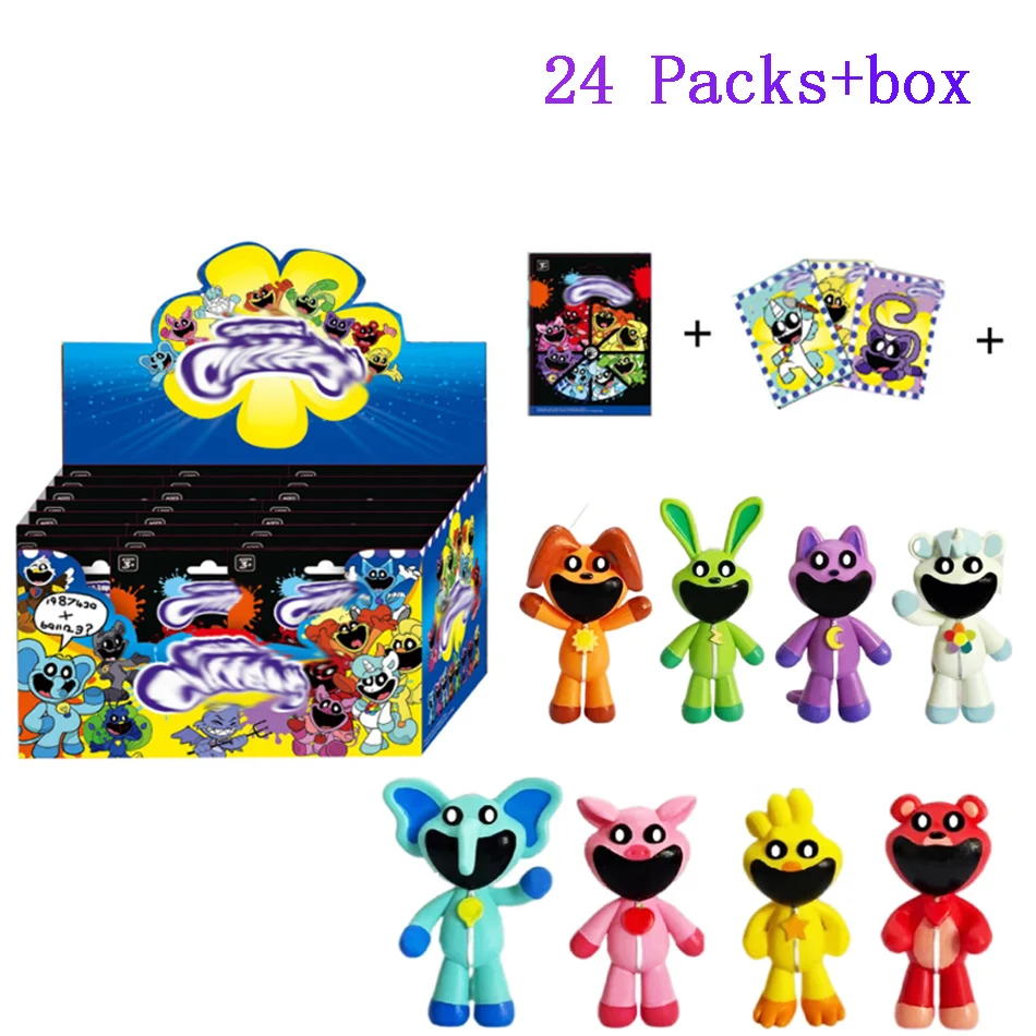 Anime Smiling Critters figures Mystery Box Blind Box Toys Gifts for Fans Adults Figure Decorative Kids birthday Christmas Gifts