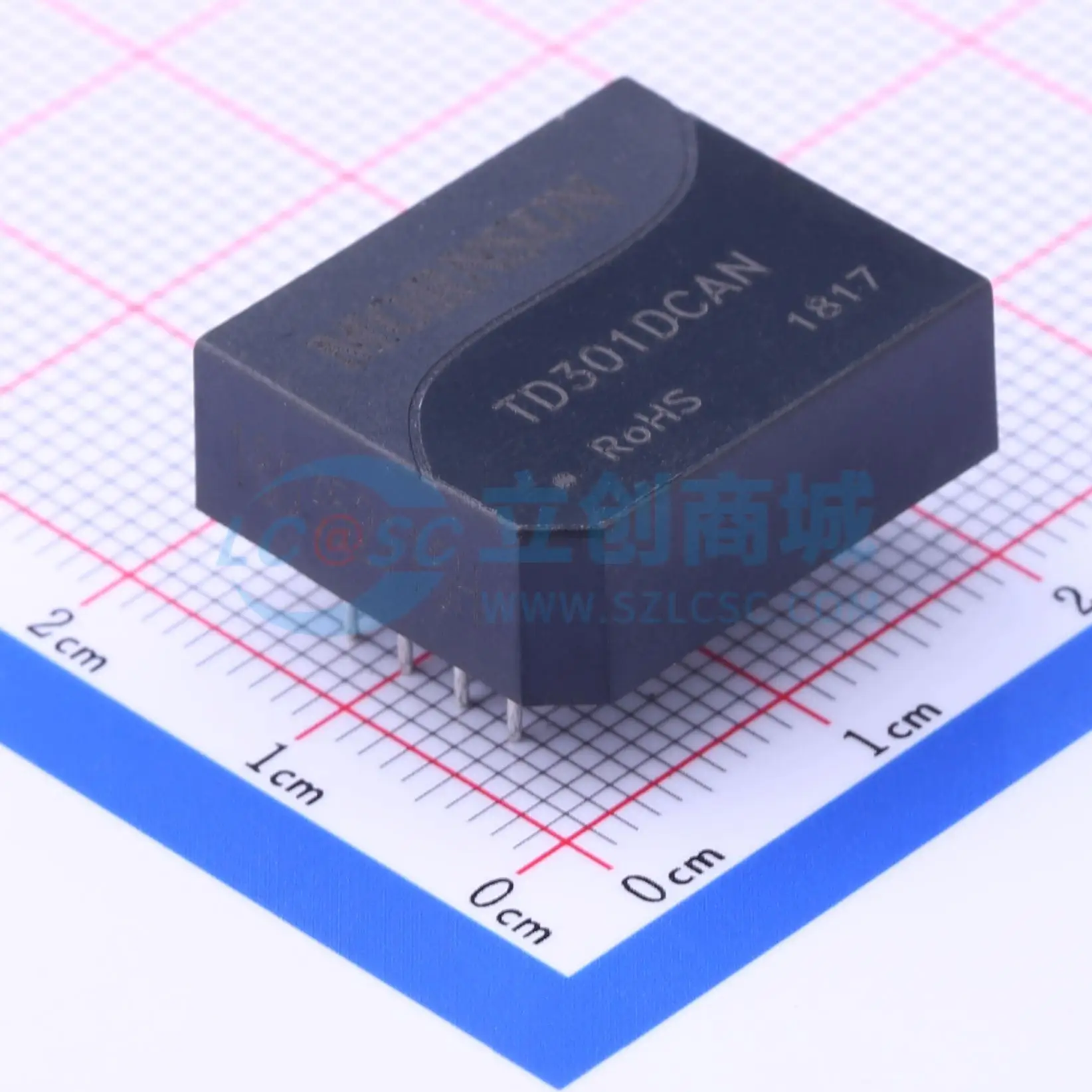 2pcs TD301DCAN DIP-7 1Mbps CAN Bus Communication Transceiver Module