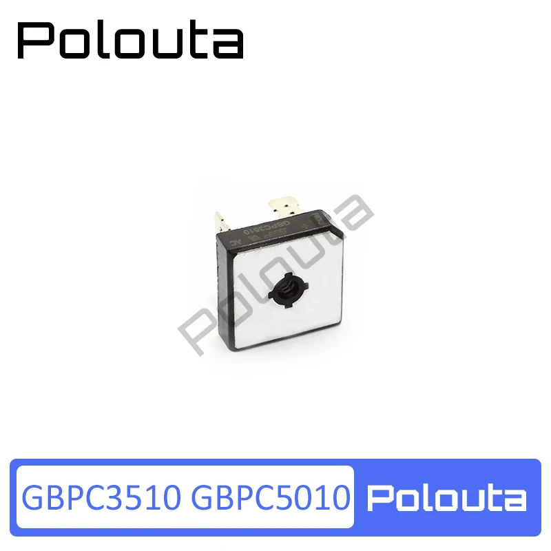 Polouta Gbpc5010 Gbpc3510 S35vb100 Single-Phase Bridge Rectifier Skateboard Support High Current Capacitor Protection Board