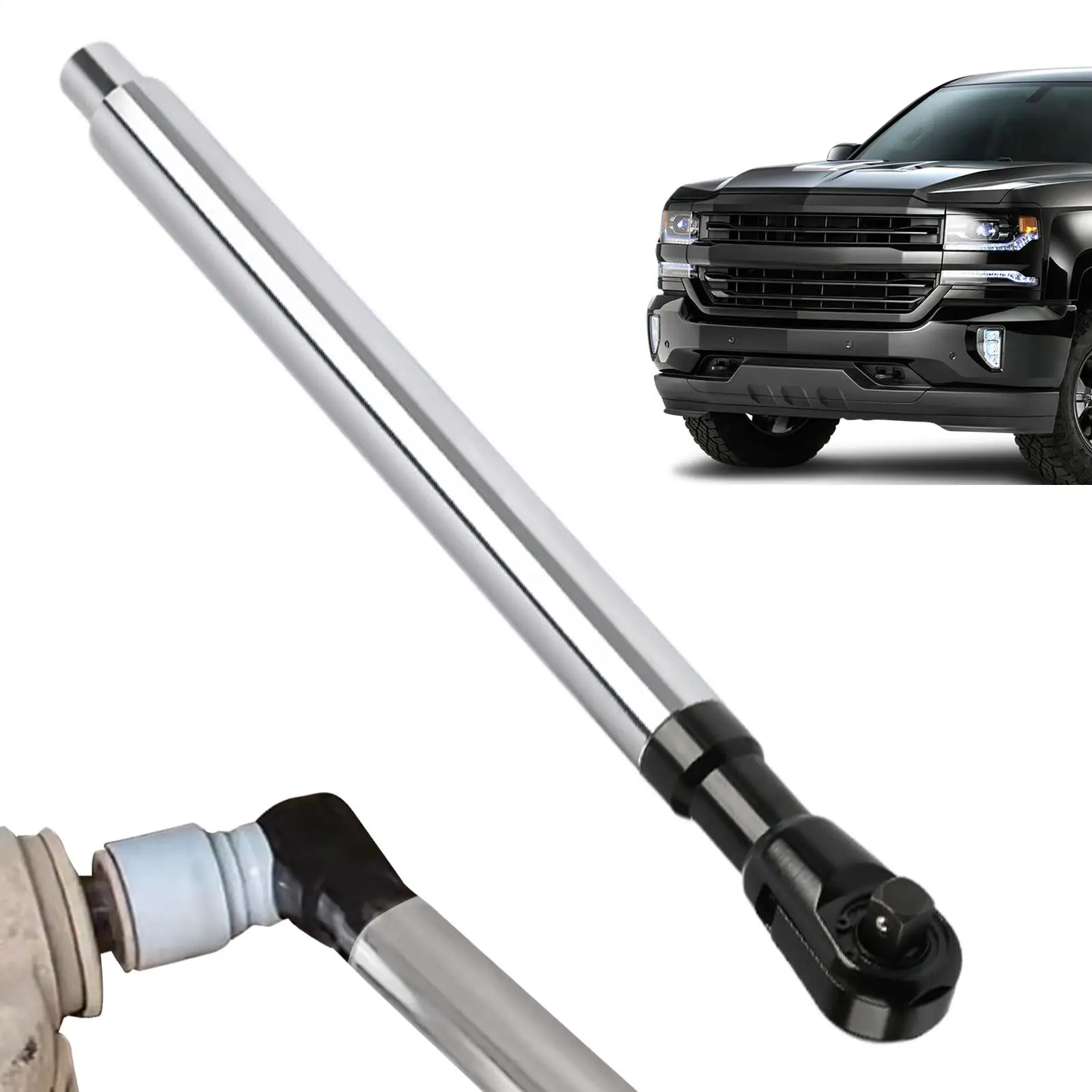 Extension Wrench 1/2 Inch Extended Repair Socket Torque Ratchet Heavy Duty Offset Extension Wrench For Automotive Garage