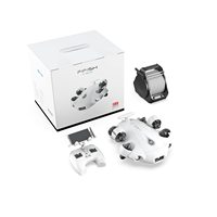FIFISH EVO Underwater Drone with AI Vision Lock QYSEA 360 Omnidirectional Movement Underwater ROV with 4K Camera, Portable Robot
