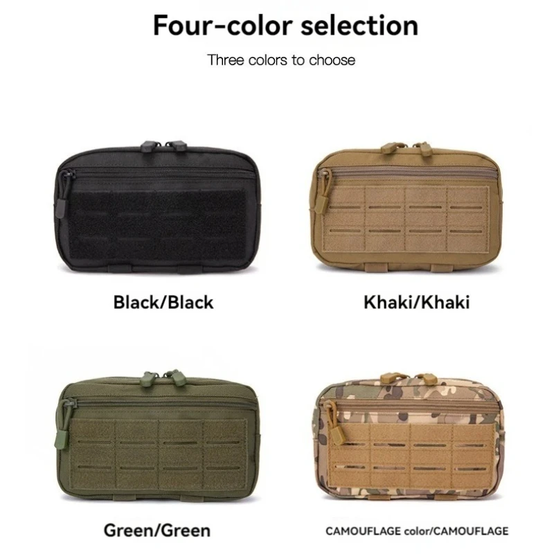 Marsupio tattico Molle per esterni Marsupio compatto EDC Marsupio per cintura Borse mediche Custodia per telefono Accessori per la caccia
