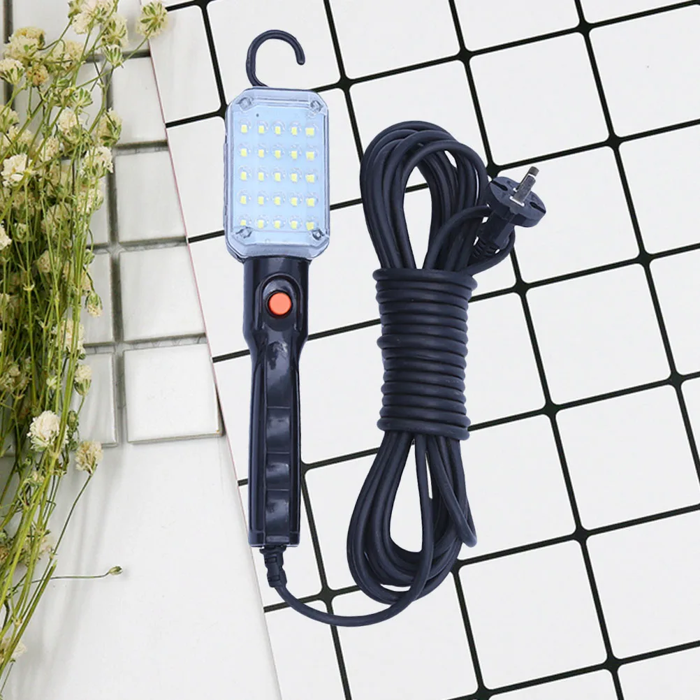 LED Black Inspection Lamp for Car Off-road Maintenance Lights Pure Copper Wire ABS Material Eye Protection Rotating