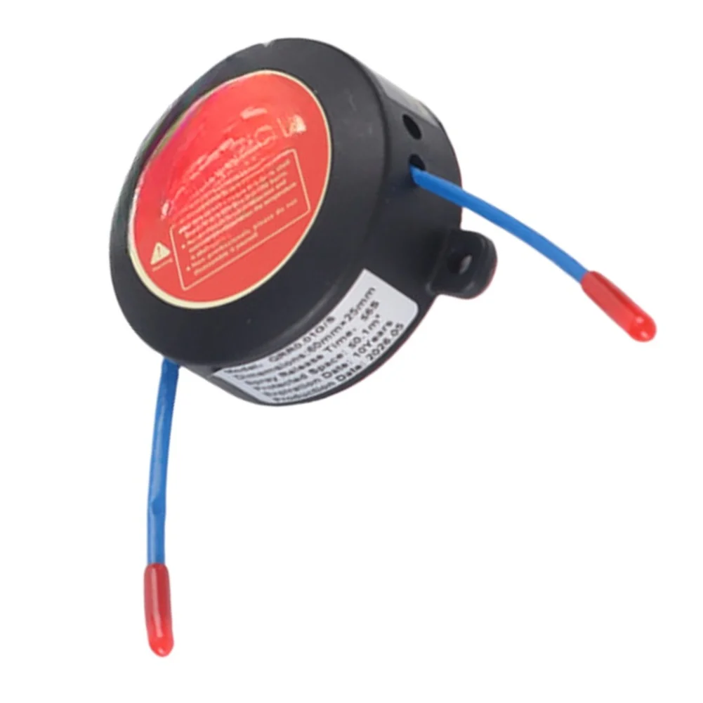 Automatic Thermal Sensing Device Red Black Plastic Heat Sensor For Electrical Distribution Cabinet Workshop Industrial Safety To