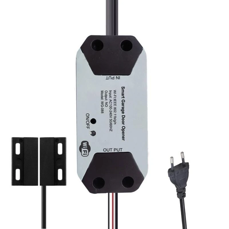 

Y5GD WiFi Switches Garage Door Controller Intelligent Door Opener Works With Voice Controls Remote Controls Garage Opener
