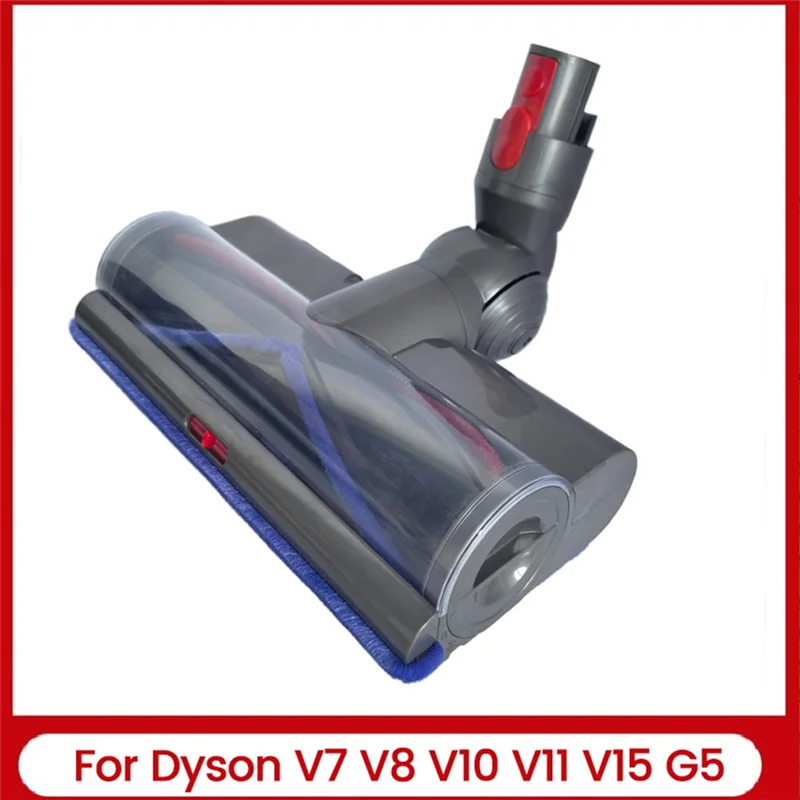 

AT59 Direct Drive Brush Head For Dyson V7 V8 V10 V11 V15 G5 Vacuum Attachment With Green LED Dust Light For Carpet Floor Clean