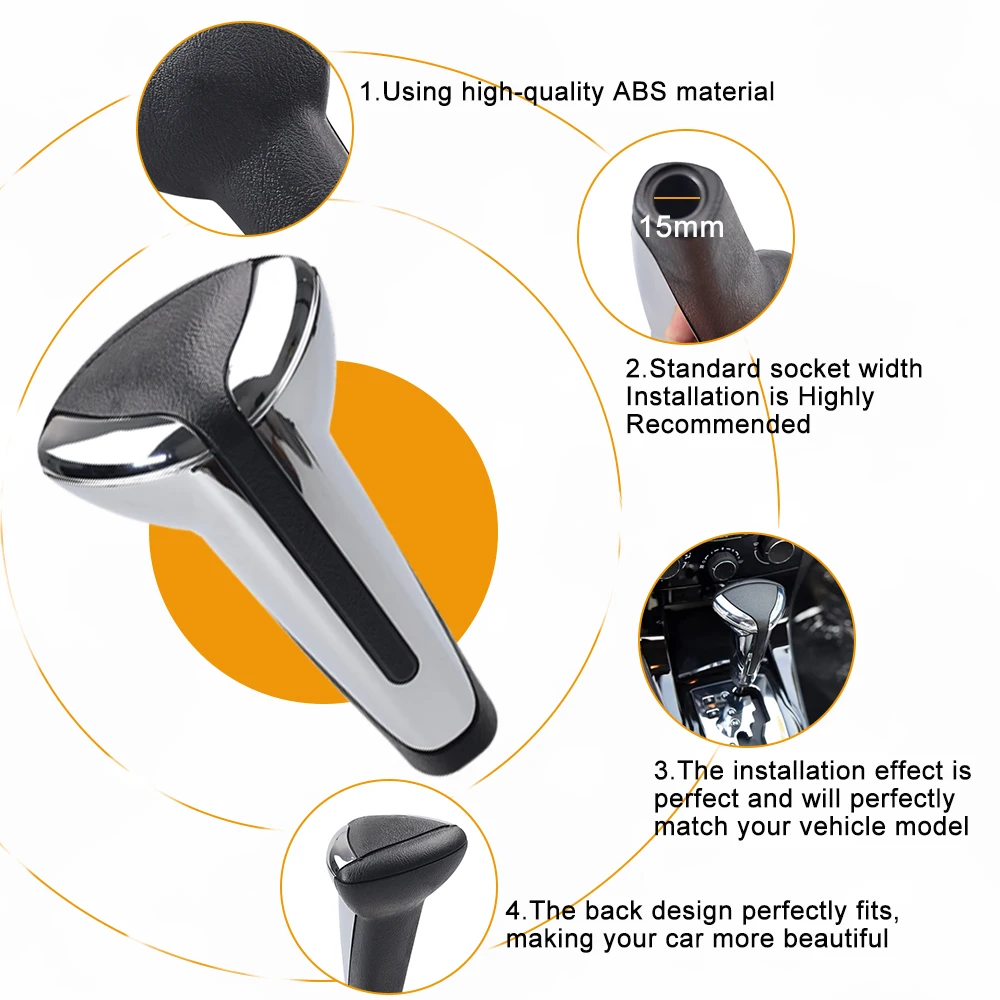 Automatic Gear Shift Shifter Knob For Peugeot 106 206 207 307 308 408 607 608 Citroen C3 C4 C5 XSARA Sega Triumph C2 Elysee