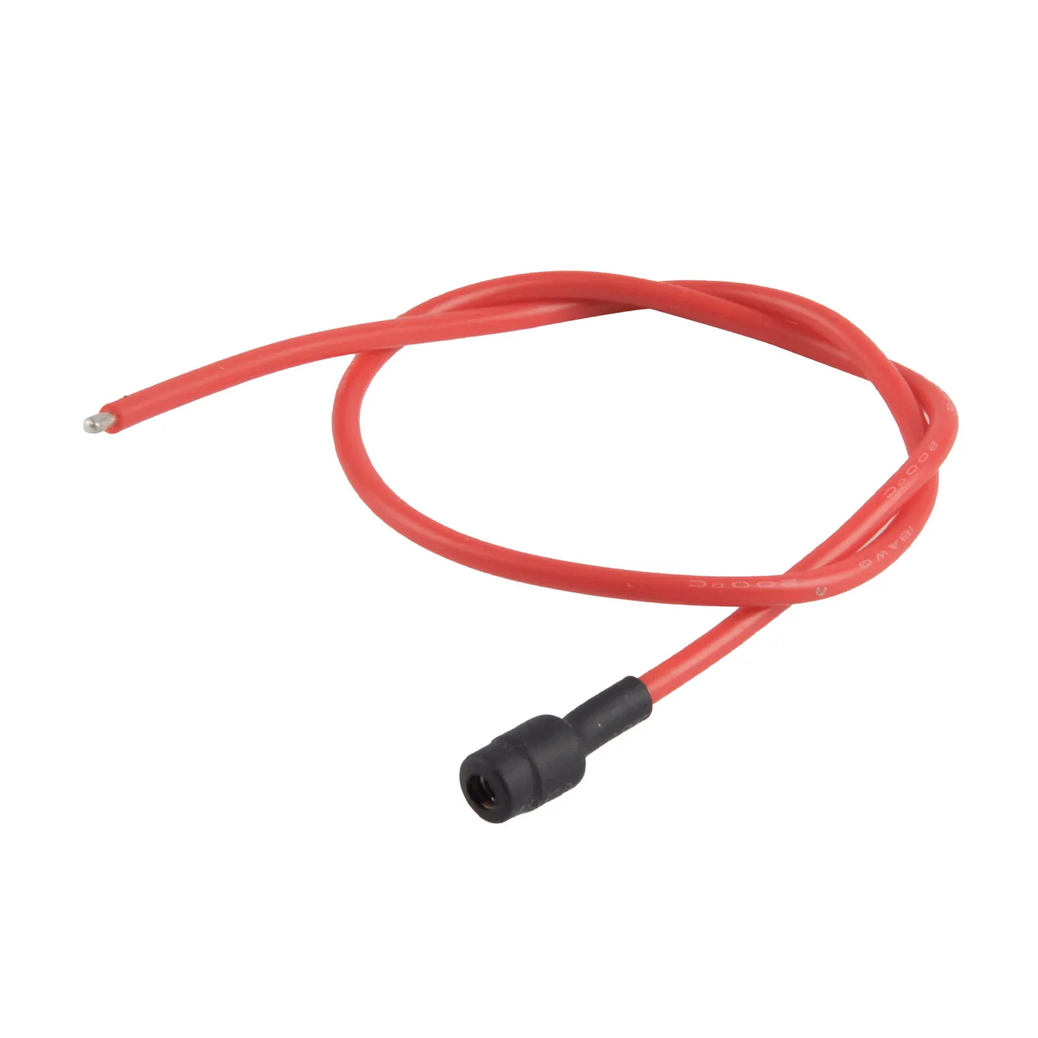 Nitro Engine Glow Plug with 2.8mm Spring Circlip Hole - Remote Controlled with 30CM 18AWG Silicone Wire for RC Car Plane