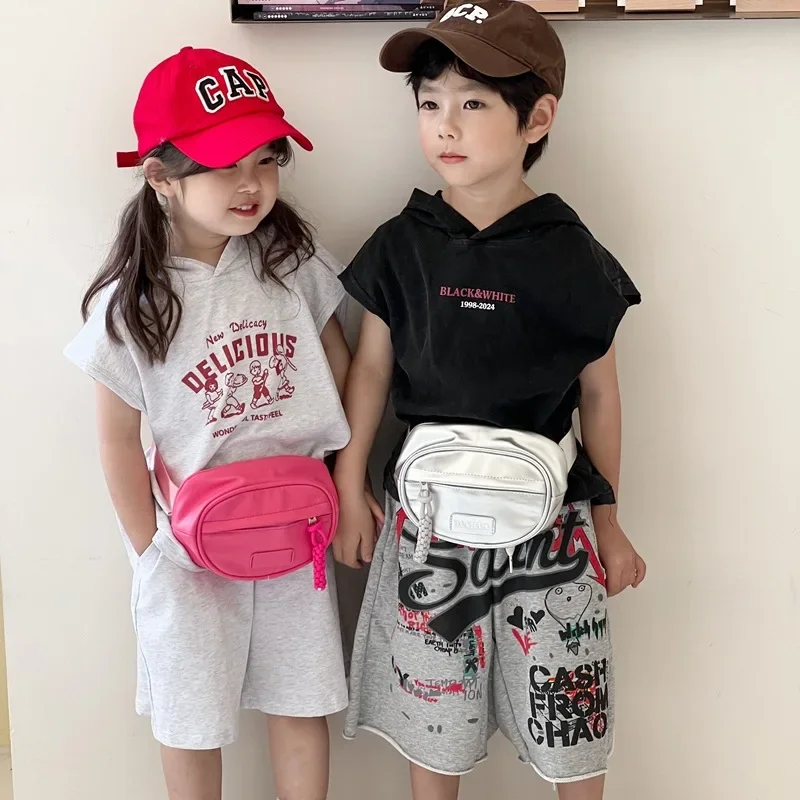 Children Messenger Bags Children Chest Bag Cute Boy Crossbody Bag Wallet Mini Waist Bag Crossbody Bags Kids Bags for Girl Сумка