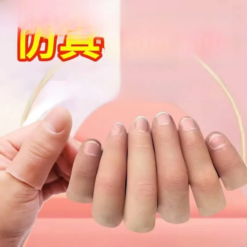 Silicone Finger Prosthetic Thumb Protector for Disabled People Home Use Hand Protection Artificial Digit Realistic Faux Finger