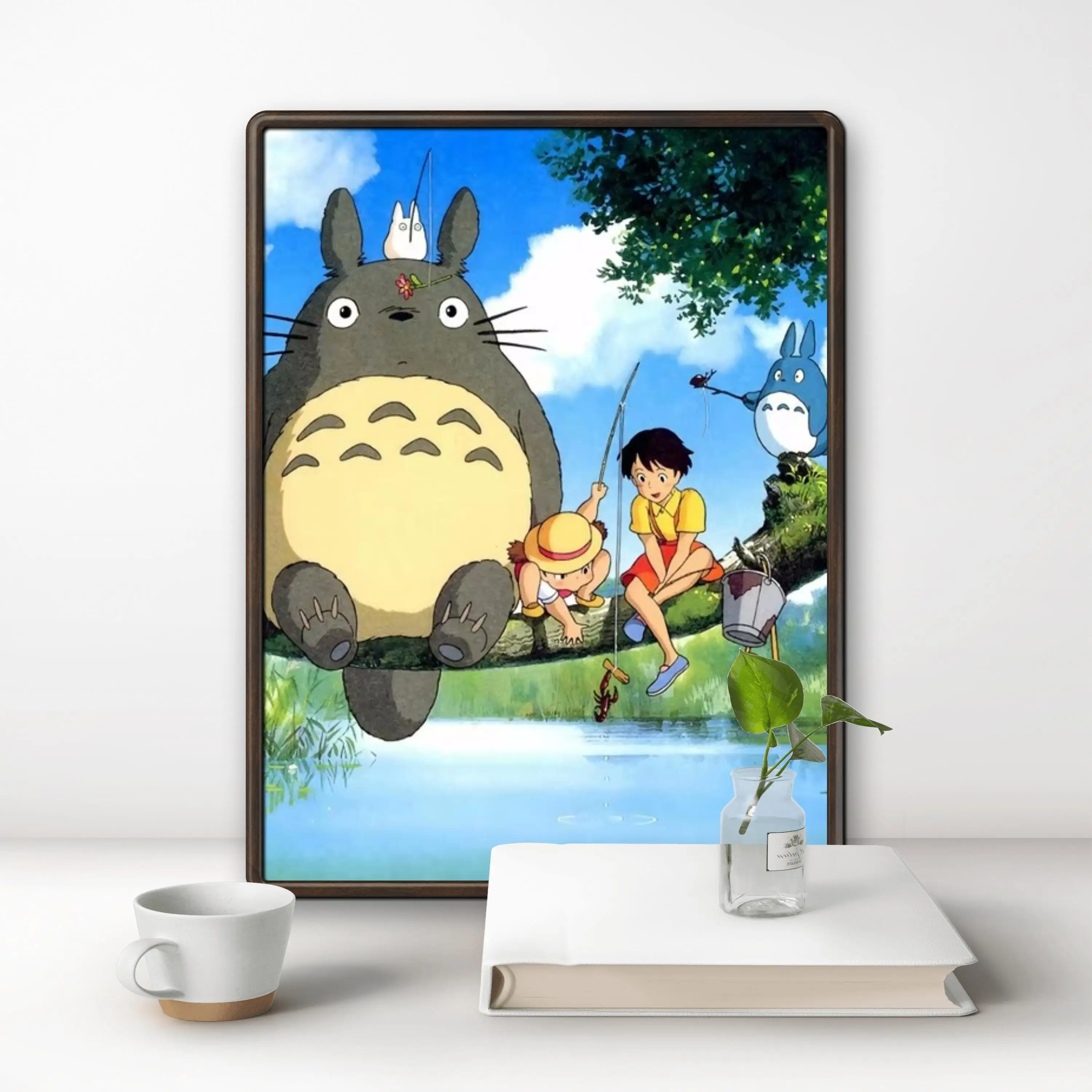 Totoro Cute Cartoon Mosaic Embroidery 5D DIY Diamond Painting Kits Cross Stitch Art Gift Decor Handcraft New Collection Children