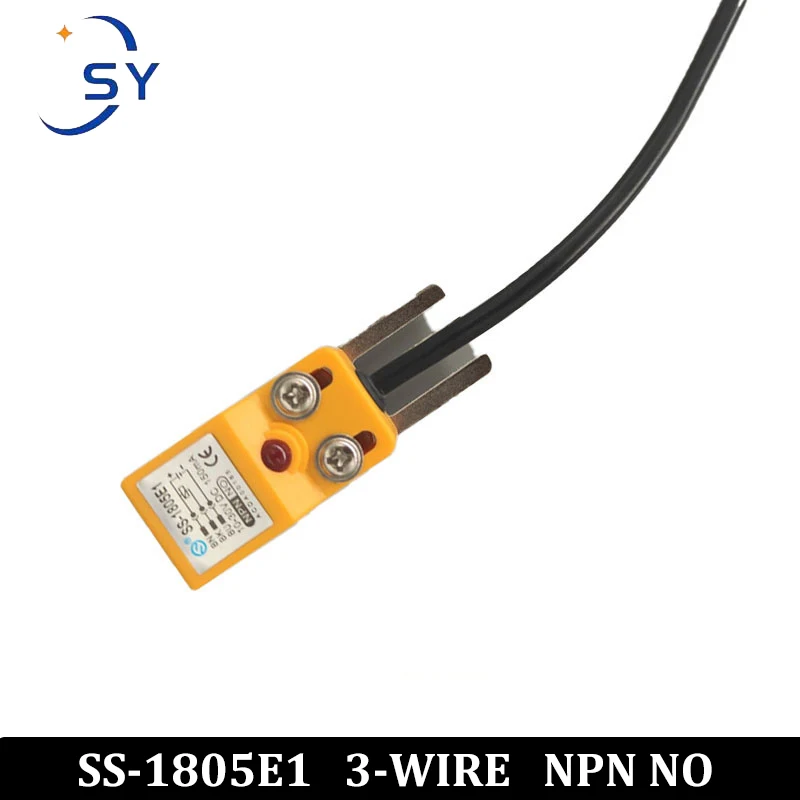 Proximity Switch SS-1805E1 JD-1805E1 Sensor 3-wire NPN Normally Open DC10-30V Detection Distance 5mm Metal Induction