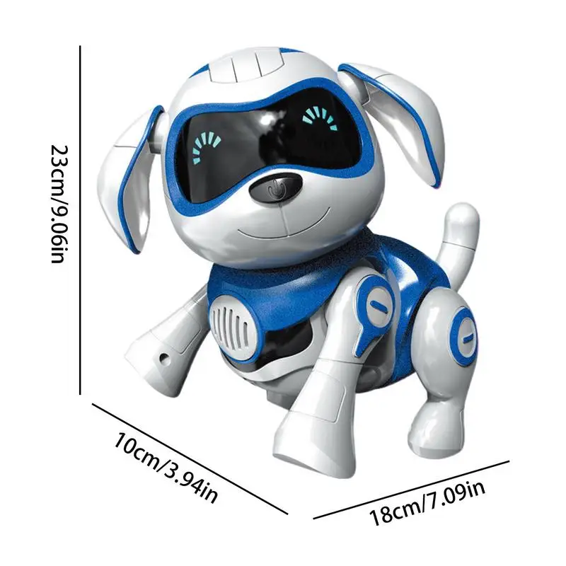 Robothond USB-opladen Zing dans Elektronisch realistisch huisdier Programmeerbaar interactief robotpuppyspeelgoed met functionele afbeelding