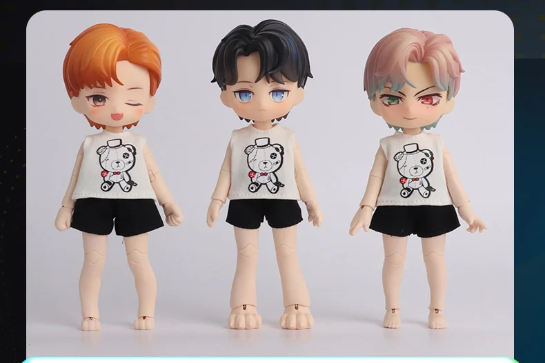 1/12bjd Körper Tier Körper Katze Bär Kugelgelenk Körper Ersatz Hand Gelenk Körper Zubehör Für UF Puppe, OB11, GSC, NendoroidsHead – Detail 5