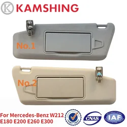 CAPQX Used For Benz W212 E180 E200 E260 E300 Front Visor Interior Sunvisor Sun Shield Antidazzle Shield Sunshade With Mirror