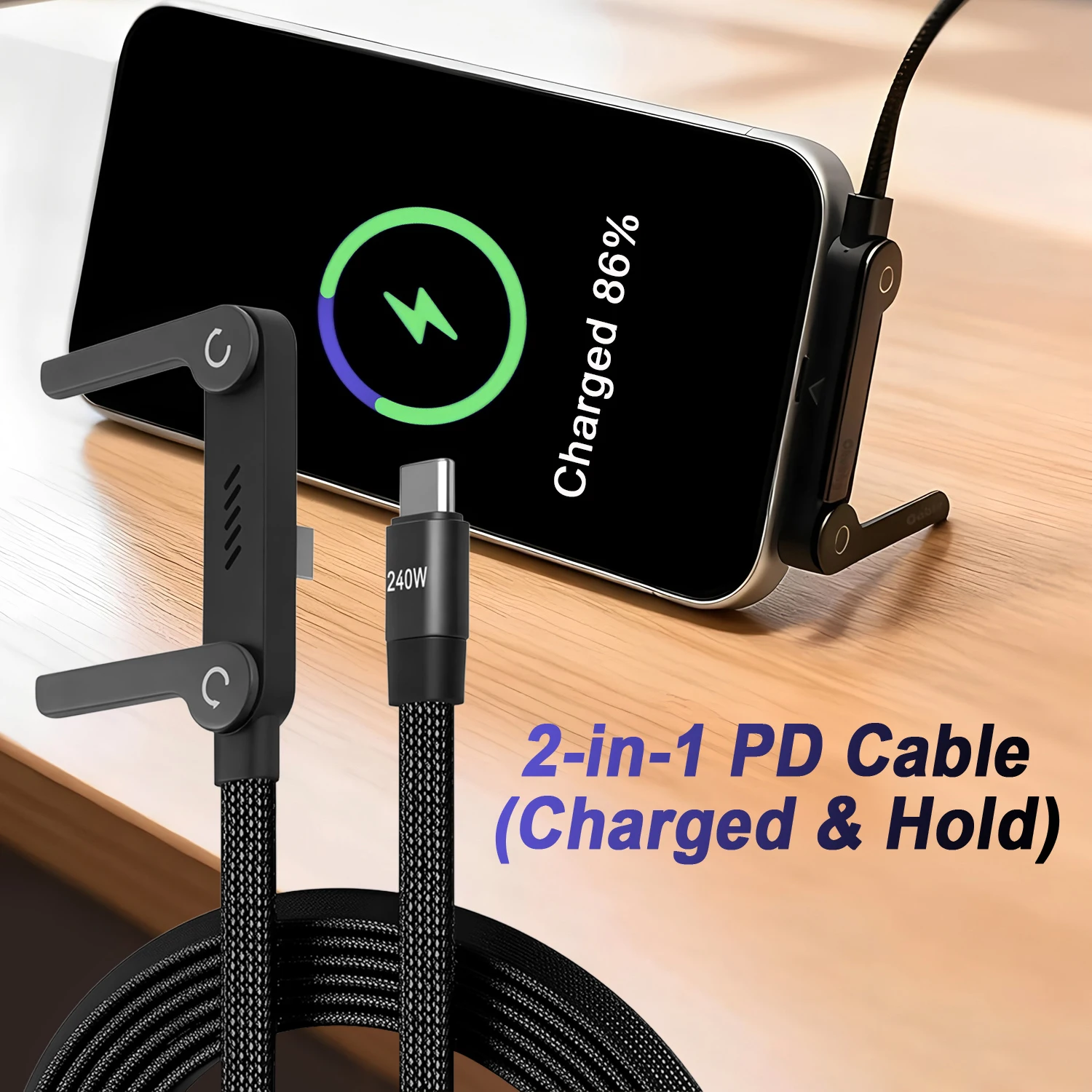 2-IN-1 Type-C Cable…