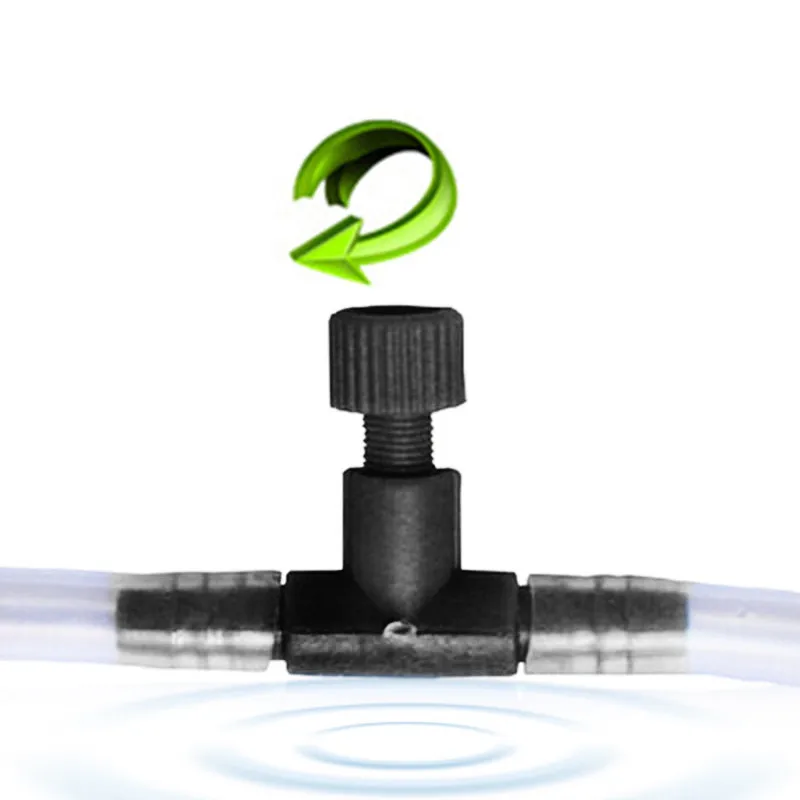 Fish Tank Oxygen Pump Aerator Pump Aquarium Air Pipeline Adjustable Joint Pump Tee Joint Air Regulating Valve Switch