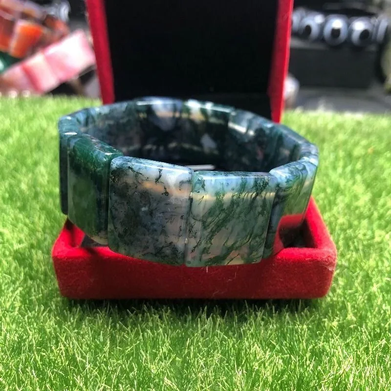 

Новый натуральный водный агат, ручной ряд, модные и атмосферные украшения для браслетов для мужчин и женщин