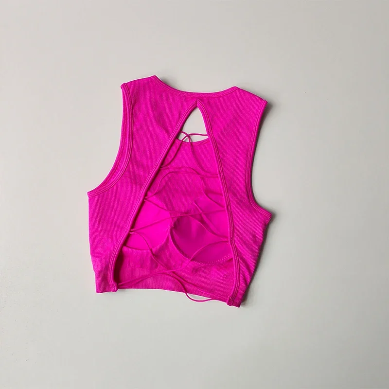 Sexy Plissierte Shorts mit Kordelzug für Damen, Enganliegende Hochgeschnittene Hüftformende Hosen, Atmungsaktive Yoga-Fitness-Dreiviertelhosen – Detail 24