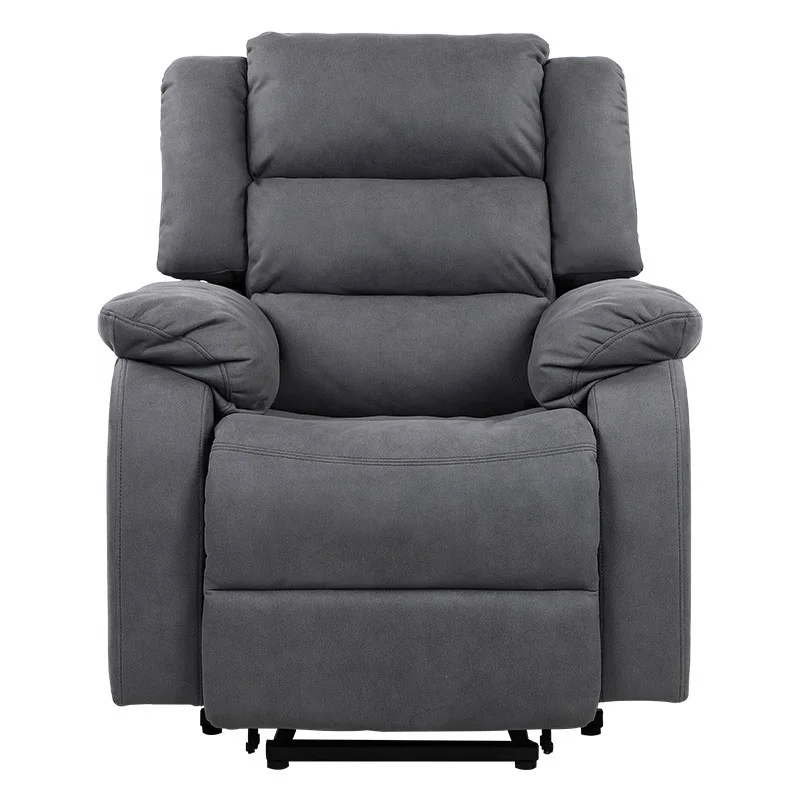 VANBOW Modern Large Lay Flat Sleeper Massage Chair Electric Lift Recliner Extendable Power Synthetic Leather Living Room Sofa