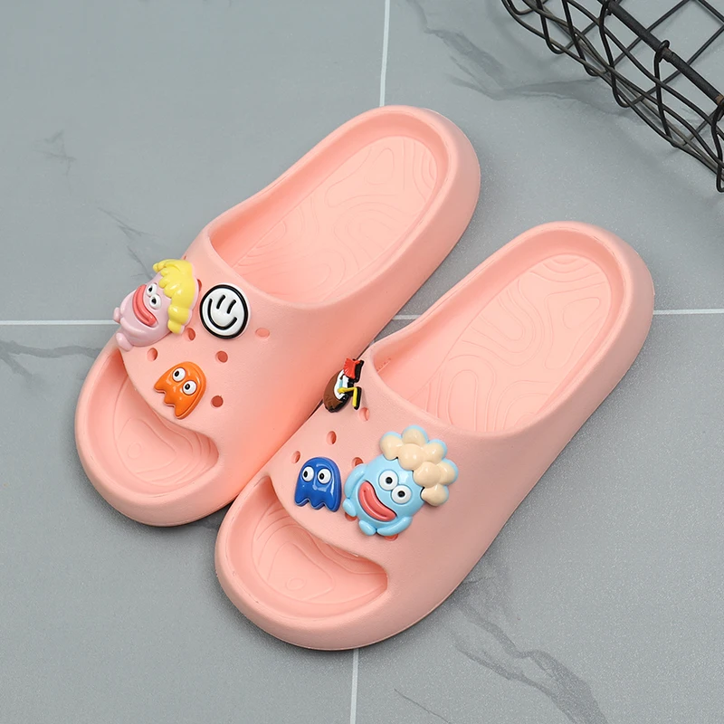 Platform Bathroom Home Slippers Women Cloud Slippers Fashion Soft Sole Eva Indoor Sandals Non-Slip Flip Flop Women Slippers