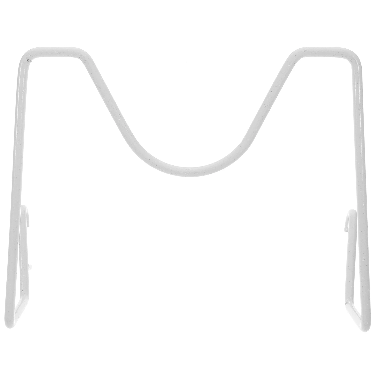 

Wall Mount Storage Rack White Iron Organizer Pegboard Accessories Hole Board Parts Tool Sundries Kitchen Bedroom Bath Storage