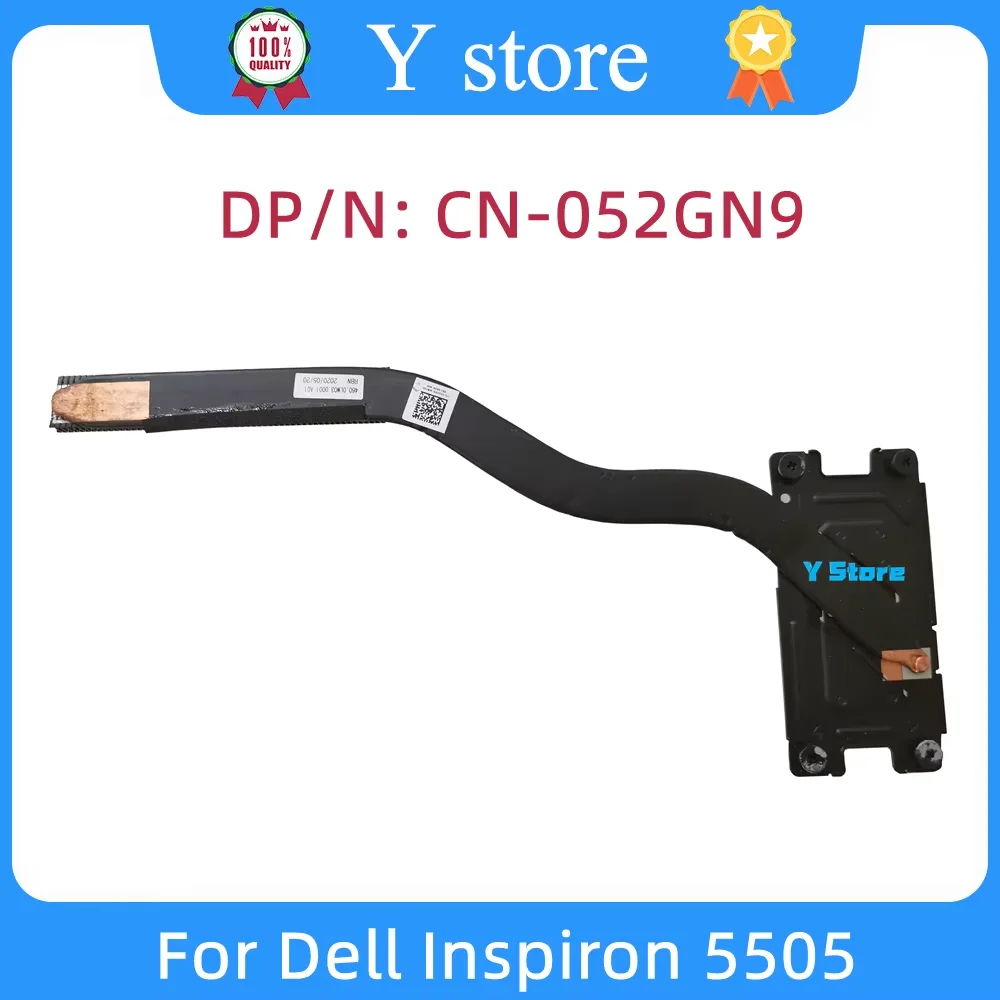 

Y Store новый оригинальный радиатор CN-052GN9 52GN9 052GN9 для Dell Inspiron 5505, охлаждающий радиатор, быстрая доставка