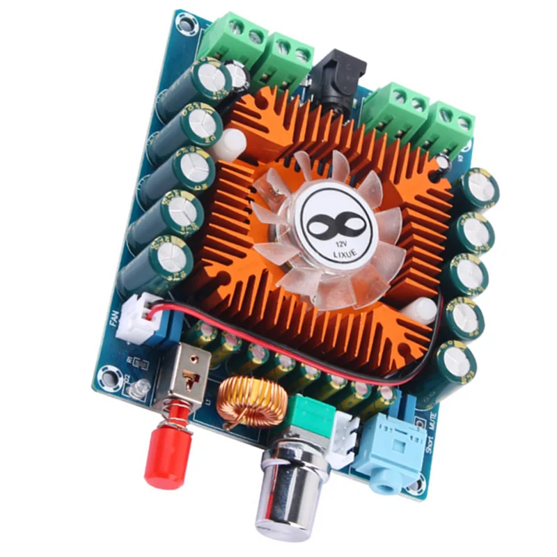 【HOME-TOOLS!】High Fidelity TDA7850 Four Channel Car HIFI Digital Power Amplifier Module Board 50Wx4 Fever Level